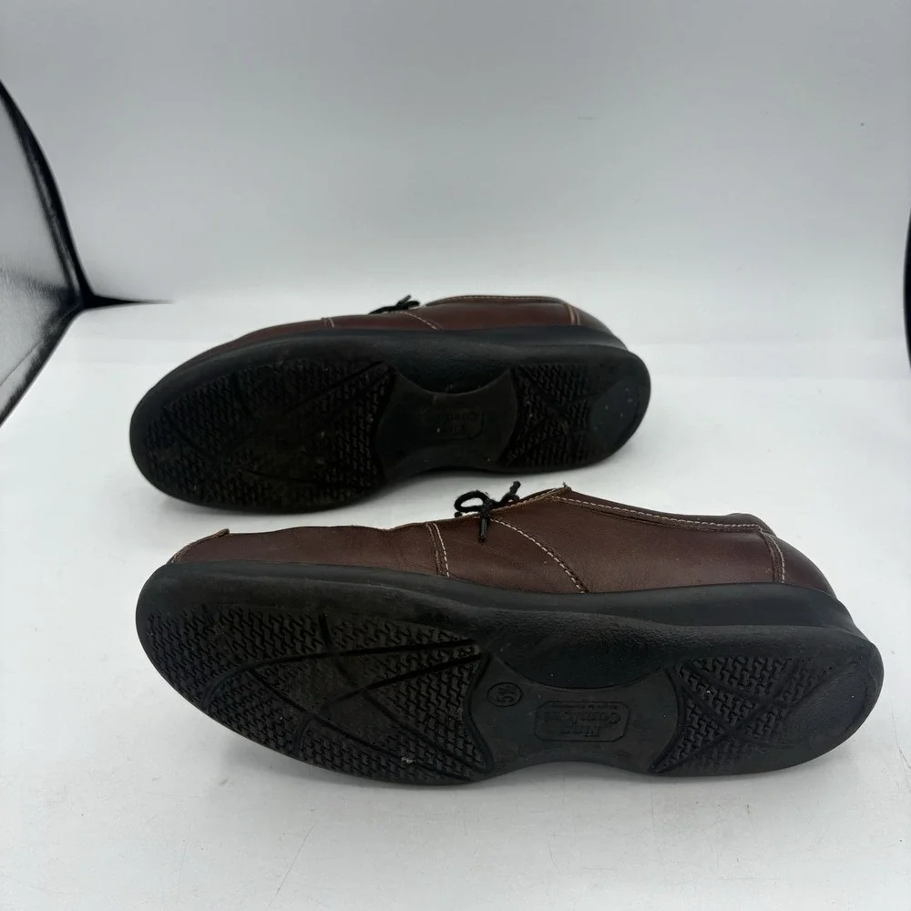 Finn Comfort Company Oxford Shoes Mens Boys‎ Size 5.5 Dijon Brown Leather